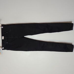 J Crew Toothpick 9" High Rise Black Skinny Jeans Comfy‎ Size 27P